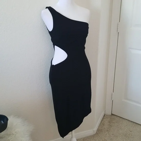 BEBE Side Cutout sexy dress - Picture 1 of 3